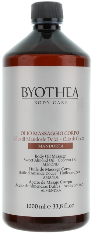 Migdałowy olejek do masażu - Byothea Almond Massage Oil — Zdjęcie N4
