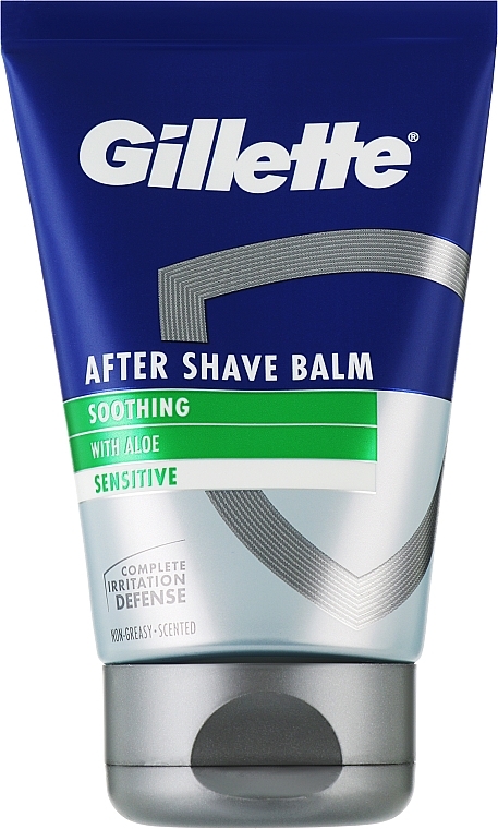Kojący balsam po goleniu z aloesem - Gillette Series After Shave Balm Soothing With Aloe — Zdjęcie N3