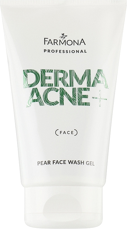 Gruszkowy żel do mycia twarzy - Farmona Professional Dermaacne+ Redukcja niedoskonałości — Zdjęcie N1