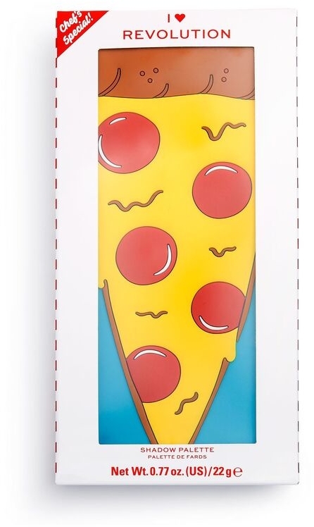 Paletka cieni do powiek - Makeup Revolution I Heart Revolution Tasty Palette Pizza — Zdjęcie N5