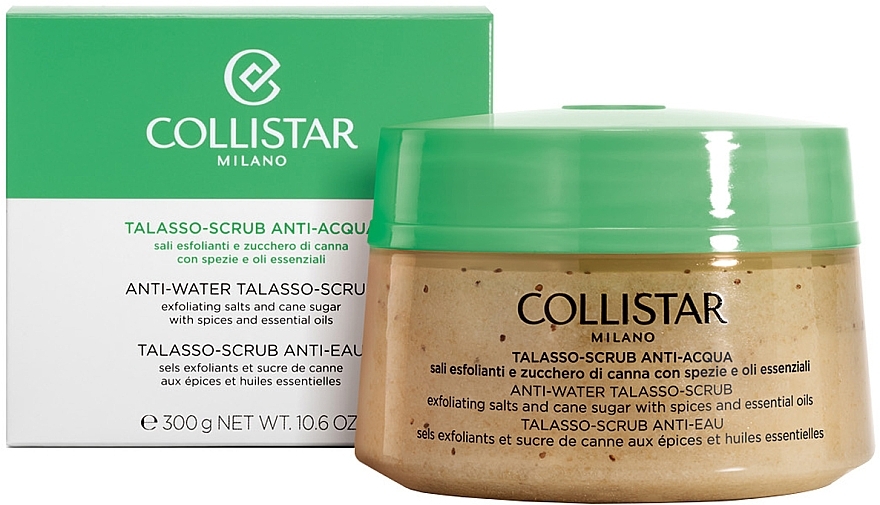 PRZECENA! Drenujący peeling solno-cukrowy do ciała - Collistar Anti-Water Talasso-Scrub * — Zdjęcie N4