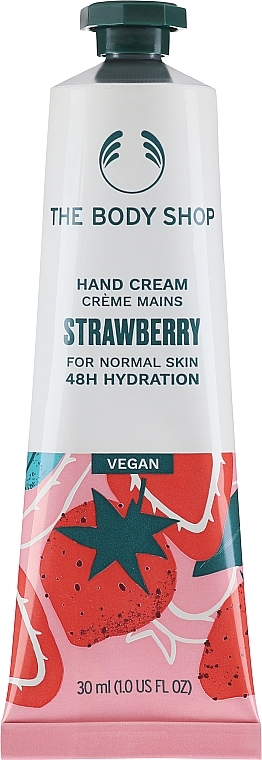 Krem do rąk, Truskawka - The Body Shop Strawberry Hand Cream