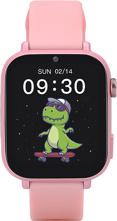 Smartwatch dla dzieci, różowy - Garett Smartwatch Kids N!ce Pro 4G — Zdjęcie N1
