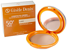 Kup Krem przeciwsłoneczny ​​do twarzy w kompakcie - Gisele Denis Compact Facial Sunscreen Cream Spf50 + Light Tone