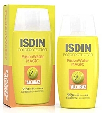 Krem przeciwsłoneczny do twarzy - Isdin Fotoprotector Fusion Water Magic by Alcaraz SPF 50 — Zdjęcie N1