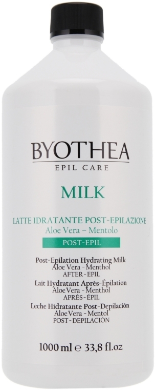 Nawilżające mleczko do ciała po depilacji - Byothea Latte Idratante Post-Epilazione  — Zdjęcie N1