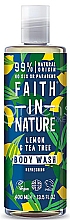 Kup Orzeźwiający żel pod prysznic Cytryna i drzewo herbaciane - Faith In Nature Lemon & Tea Tree Body Wash