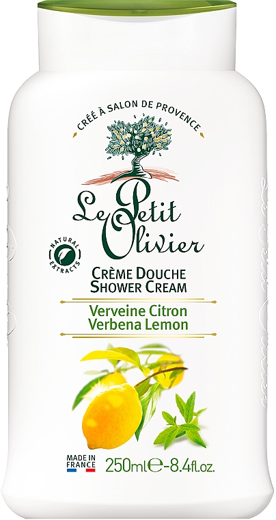 Krem pod prysznic Werbena i cytryna - Le Petit Olivier Extra Gentle Shower Cream Verbena and Lemon — Zdjęcie N1