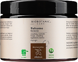 Kup Wygładzający balsam do włosów z olejem lnianym - BioBotanic Silk Down Smoothing Balm