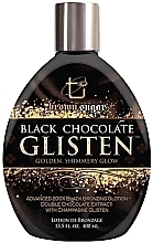 	Krem do opalania z czekoladowymi bronzantami i połyskiem - Brown Sugar Black Chocolate Glisten Advanced 200X Black Bronzing Glotion — Zdjęcie N1