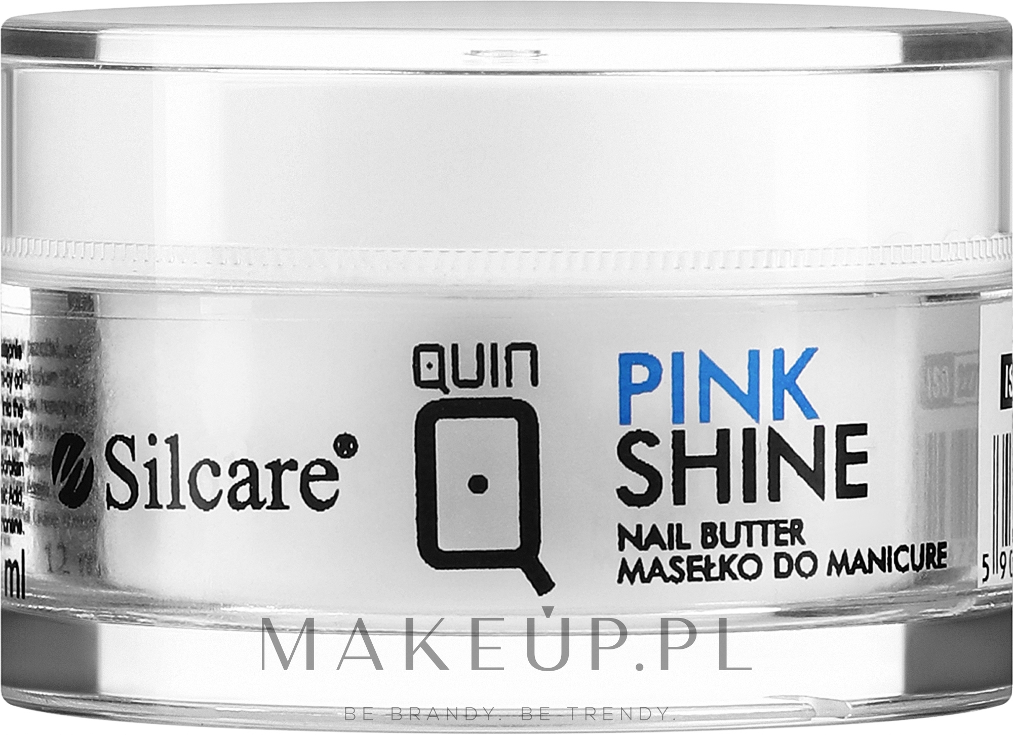 Masełko do manicure’u - Silcare Quin Pink Shine — Zdjęcie 12 ml