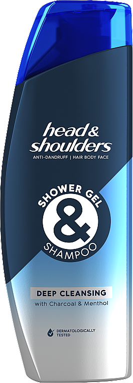 Żel pod prysznic i szampon przeciwłupieżowy Głębokie oczyszczenie - Head & Shoulders Deep Cleansing Shower Gel & Shampoo