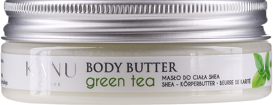 Masło do ciała Zielona herbata - Kanu Nature Green Tea Body Butter — Zdjęcie N1