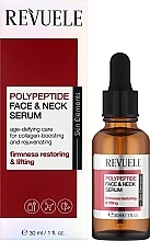 Serum do twarzy i szyi z peptydami - Revuele Polypeptide Face & Neck Serum — Zdjęcie N2