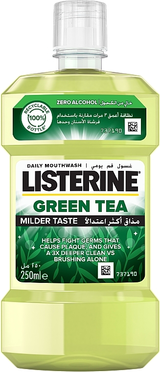 Płyn do płukania jamy ustnej - Listerine Green Tea
