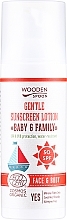 Organiczny balsam przeciwsłoneczny SPF 50 - Wooden Spoon Organic Sunscreen Lotion Baby & Family — Zdjęcie N1