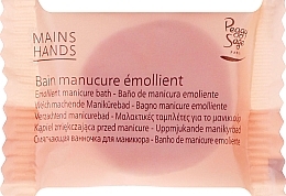 PRZECENA! Emolientowe tabletki do kąpieli paznokci u rąk - Peggy Sage Hands Emollient Manicure Bath * — Zdjęcie N2