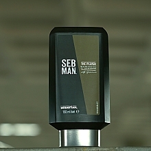 Żel do stylizacji włosów średnio utrwalający dla mężczyzn - Sebastian Professional SEB MAN The Player Medium Hold Gel — Zdjęcie N3