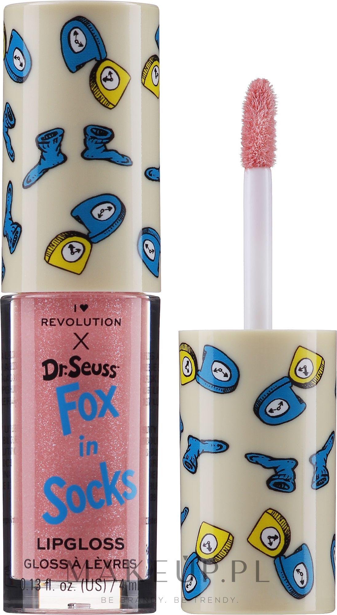 Błyszczyk do ust - I Heart Revolution x Dr. Seuss Lip Gloss — Zdjęcie Fox in Sox