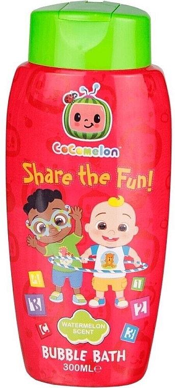 Żel do kąpieli i pod prysznic o zapachu arbuza - Cocomelon Watermelon Scent Bubble Bath & Shower Gel — Zdjęcie N1