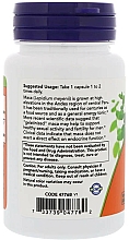 Suplement diety Surowa maca, 750 mg - Now Foods Raw Maca Veg Capsules — Zdjęcie N3