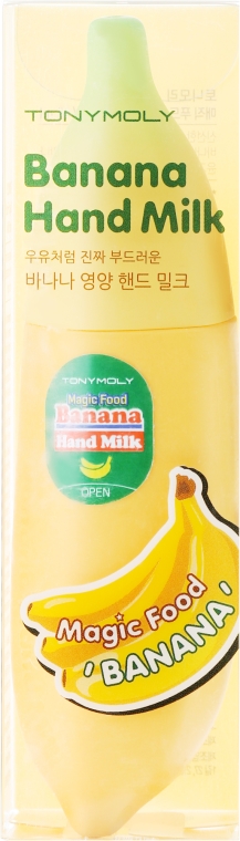 Bananowy krem do rąk - Tony Moly Magic Food Banana Hand Milk — Zdjęcie N2