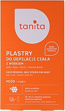 Miodowe plastry z woskiem do depilacji ciała - Tanita Hair Removal Wax Strips For Body — Zdjęcie N1