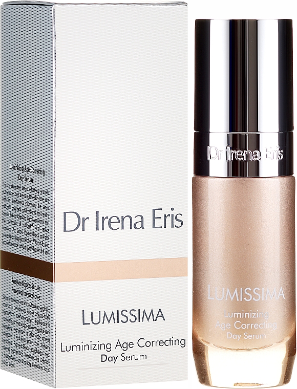 Przeciwzmarszczkowe serum rozświetlające do twarzy na dzień - Dr Irena Eris Lumissima Luminizing Age Correcting Day Serum  — Zdjęcie N1