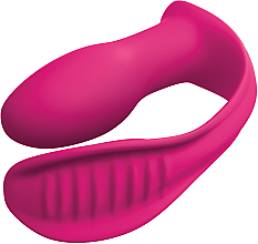 Stymulator wibracyjny o podwójnym działaniu i ze zdalnym sterowaniem, różowy - PipeDream Threesome Double Ecstasy Pink — Zdjęcie N5