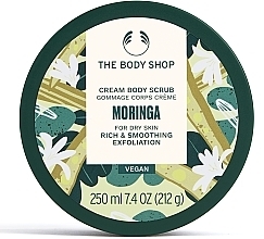Kremowy peeling do ciała - The Body Shop Vegan Moringa Cream Body Scrub — Zdjęcie N1