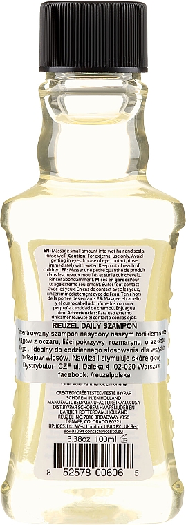 Szampon do codziennego stosowania dla mężczyzn - Reuzel Hollands Finest Daily Shampoo — Zdjęcie N2