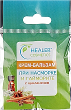 Kup Krem-balsam na katar i zapalenie zatok - Healer Cosmetics