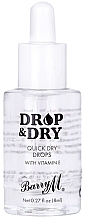 Kup Kropelki przyspieszające wysychanie paznokci - Barry M Drop & Dry Quick Dry Nail Drops