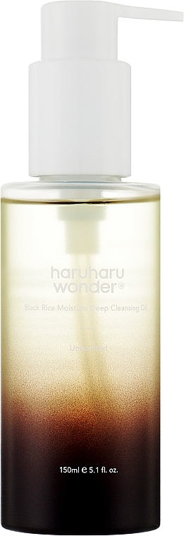 Głęboko oczyszczający olejek do włosów - HaruHaru Wonder Black Rice Moisture Deep Cleansing Oil
