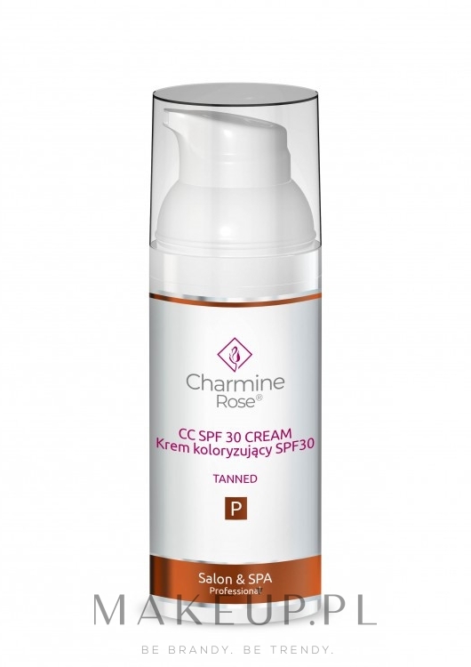 Koloryzujący krem CC SPF 30 - Charmine Rose CC SPF30 Cream — Zdjęcie Tanned