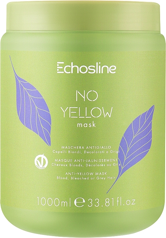 Maska przeciw żółtym włosom - Echosline No Yellow Mask — Zdjęcie N2