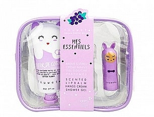 Zestaw - Inuwet Scented Kit (sh/gel/05ml+lip/balm/3.5g+h/cr/60ml) — Zdjęcie N2