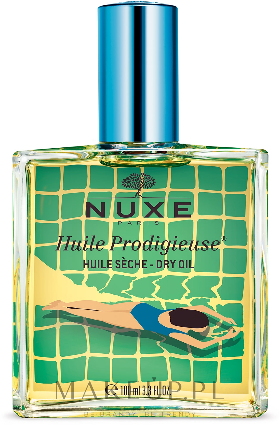 Suchy olejek do ciała - Nuxe Huile Prodigieuse Multi-Purpose Dry Oil Limited Edition 2020 Blue — Zdjęcie 100 ml