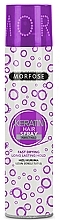 Lakier do włosów - Morfose Keratin Hairspray — Zdjęcie N1
