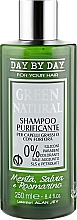 Oczyszczający szampon do włosów przetłuszczających się - Alan Jey Green Natural Shampoo — Zdjęcie N1