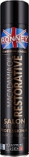 Wzmacniający lakier do włosów - Ronney Professional Macadamia Oil Restorative Hair Spray — Zdjęcie N1