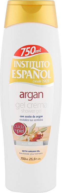 Arganowy krem-żel pod prysznic - Instituto Espanol Argan Shower Gel Cream — Zdjęcie N1