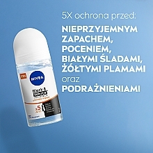 Antyperspirant w kulce - NIVEA Black & White Invisible Ultimate Impact — Zdjęcie N5