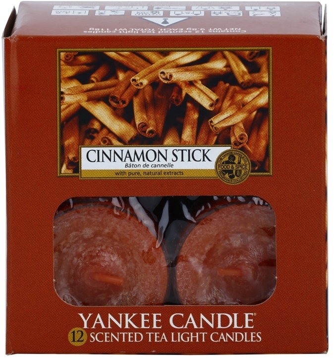 Podgrzewacze zapachowe tealight - Yankee Candle Scented Tea Light Candles Cinnamon Stick — Zdjęcie N2