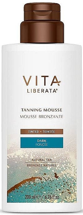 Pianka samoopalająca - Vita Liberata Tinted Tanning Mousse Dark — Zdjęcie N1