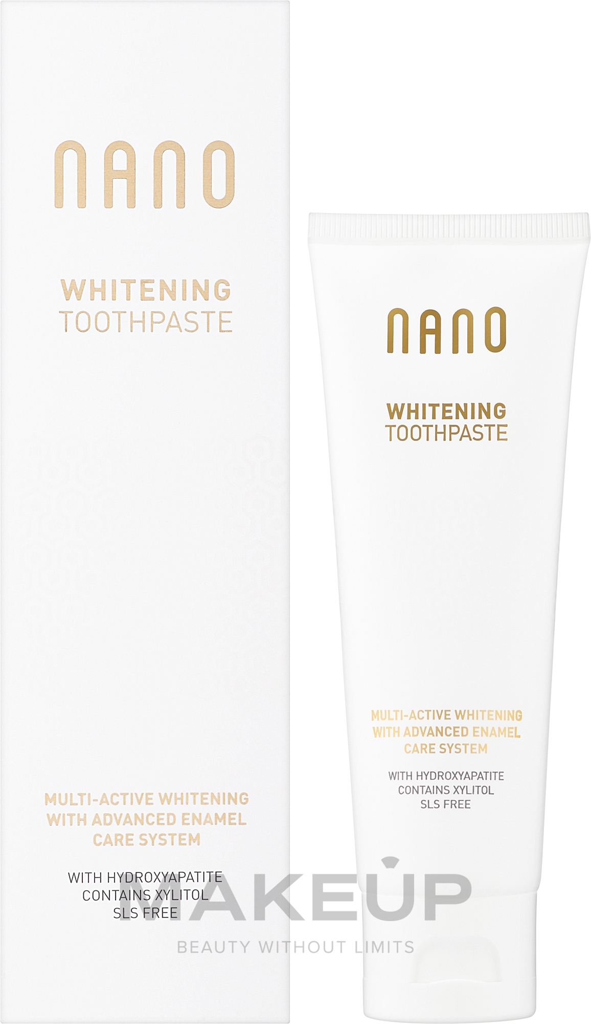 	Wybielająca pasta do zębów - WhiteWash Laboratories Nano Whitening Toothpaste — Zdjęcie 75 ml