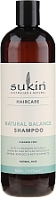 PRZECENA! Naturalny szampon balansujący do włosów normalnych - Sukin Natural Balance Shampoo * — Zdjęcie N1