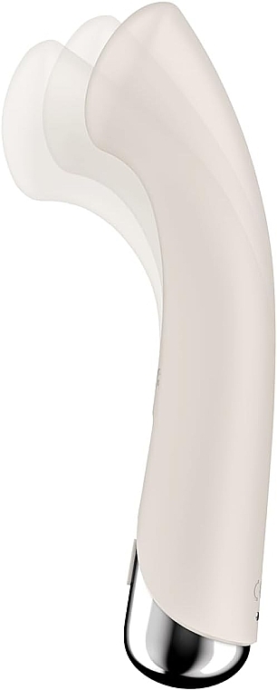 Wibrator do stymulacji punktu G, beżowy - Satisfyer Spinning G-Spot 1 Beige — Zdjęcie N3