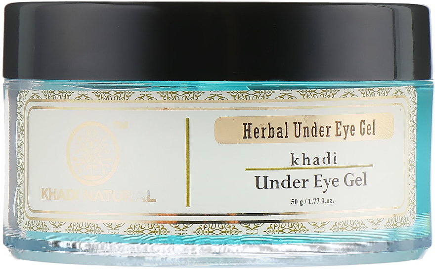 Ajurwedyjski żel pod oczy - Khadi Natural Herbal Under Eye Gel