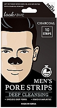Kup Oczyszczające plastry na nos dla mężczyzn Węgiel drzewny - Look At Me Charcoal Men’s Pore Strips